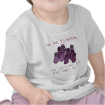 Be nice to bacteria shirts
