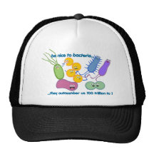 Be Nicer to Bacteria Mesh Hats