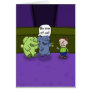 Be one of us!! greeting cards