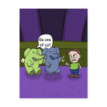 Be one of us!! postcards