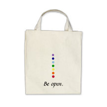 Be Open - Chakra Eco-Friendly Shopping Bag