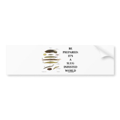 Be Prepared: It's A Slug Infested World by wordsunwords