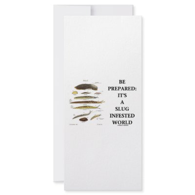 Be Prepared: It's A Slug Infested World by wordsunwords