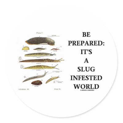 Be Prepared: It's A Slug Infested World by wordsunwords