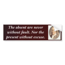 Be Present Bumper Sticker