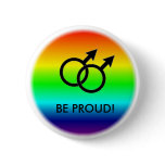 BE PROUD! MALE SYMBOLS BUTTONS