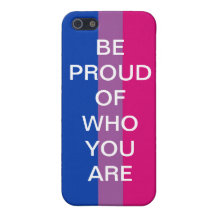 BE PROUD OF WHO YOU ARE iPhone 5 CASE
