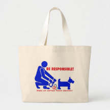 Be Responsible and cleanup your Obamanation Tote Bag