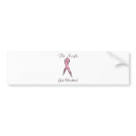 Be Safe Get Checked Bumper Sticker