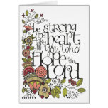 Be Strong - Prayer Card