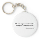 be sure to quote keychains