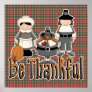 be thankful thanksgiving pilgrims print
