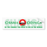 Be the change bumper stickers
