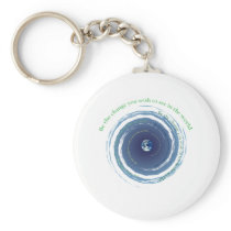 Be The Change Keychain