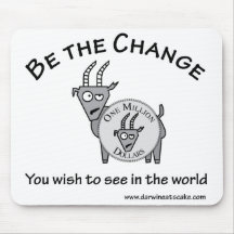 Be the Change Mousepad