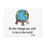 Be the Change postcards