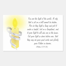 Be The Light Stickers
