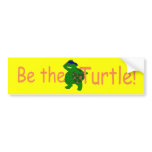 Be the Turtle Divo Bumper Sticker