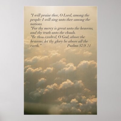 Be Thou Exalted Scripture by cherylarogers