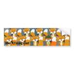 Be Unique! Bumper Sticker