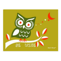 Be Wise Post Card