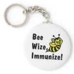 Be Wize Immunise! keychains