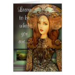 Be Yourself Customizable Greeting Card