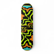 Be Yourself Wacky Abstract Skateboard Deck