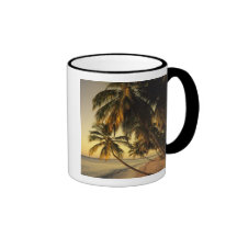 Beach at sunset, Trinidad Coffee Mug