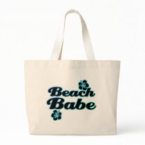 Beach babe tote bag