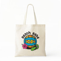 Beach Babe Volleyball Canvas Bag