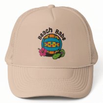 Beach Babe Volleyball Mesh Hats