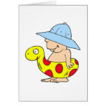 Beach Baby Greeting Cards