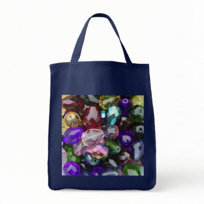 Beach Bag, Assorted Jewels P1010034 by Florabunda