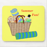 Beach Bag, Towels and Flip Flops