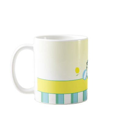 Beach Bicycle Mug by trennea