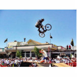 Beach Bike Jumping photo sculptures