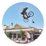 Beach Bike Jumping Stickers