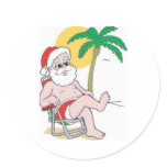Beach Bound Santa