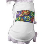 Beach Boys Swirls Dog T Shirt