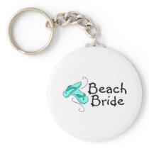 Beach Bride (Beach Wedding) Keychains