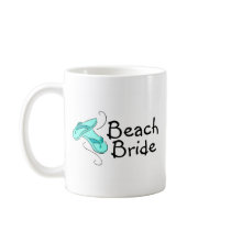 Beach Bride (Beach Wedding) Mugs