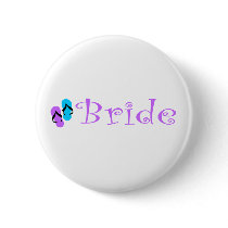 Beach Bride Button