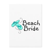 Beach Bride (Flip Flop) Post Cards