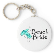 Beach Bride (Flip Flops) Key Chains