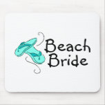 Beach Bride (Flip Flops) mousepads