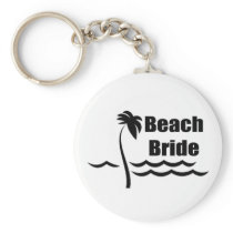 Beach Bride Keychain