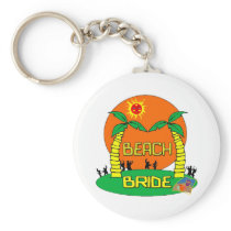 Beach Bride Keychain