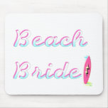 Beach Bride mousepads