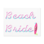 Beach Bride